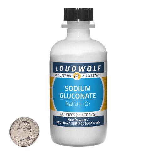 Sodium Gluconate - 4 Ounces in 1 Bottle