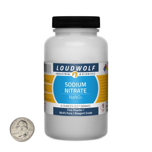 Sodium Nitrate - 8 Ounces in 1 Bottle