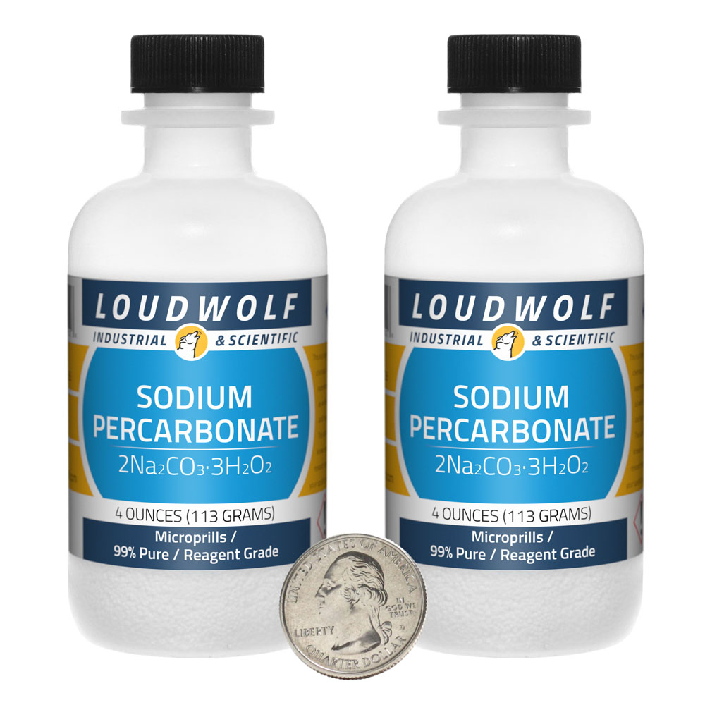 Sodium Percarbonate - 8 Ounces in 2 Bottles Sodium Percarbonate - 8 Ounces in 2 Bottles