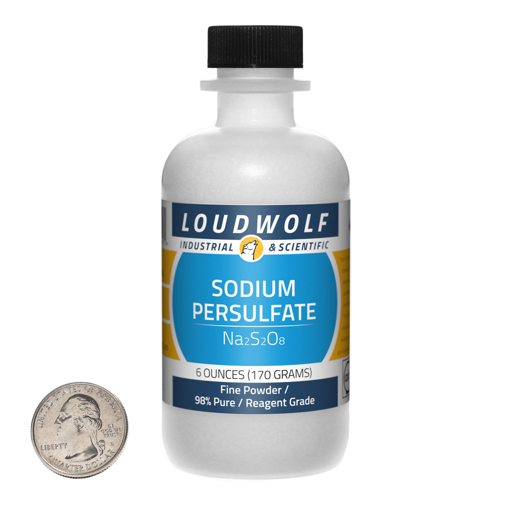 Sodium Persulfate - 6 Ounces in 1 Bottle Sodium Persulfate - 6 Ounces in 1 Bottle