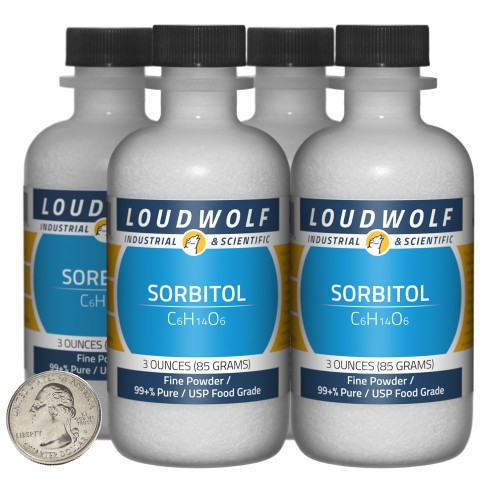 Sorbitol - 12 Ounces in 4 Bottles