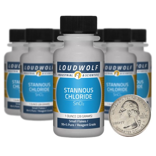 Stannous Chloride - 10 Ounces in 10 Bottles