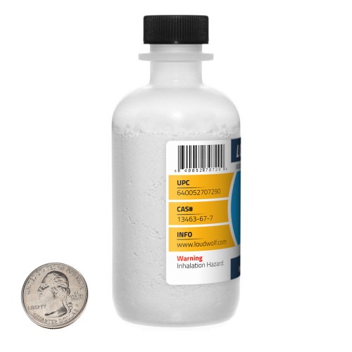 Titanium Dioxide - 1.5 Pounds in 8 Bottles