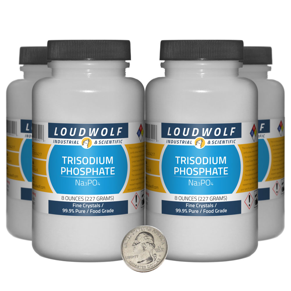 Trisodium Phosphate - 2 Pounds in 4 Bottles Trisodium Phosphate - 2 Pounds in 4 Bottles