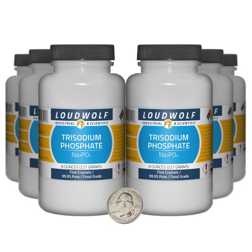 Trisodium Phosphate - 3 Pounds in 6 Bottles Trisodium Phosphate - 3 Pounds in 6 Bottles