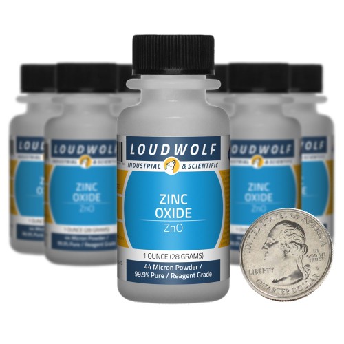 Zinc Oxide - 10 Ounces in 10 Bottles Zinc Oxide - 10 Ounces in 10 Bottles