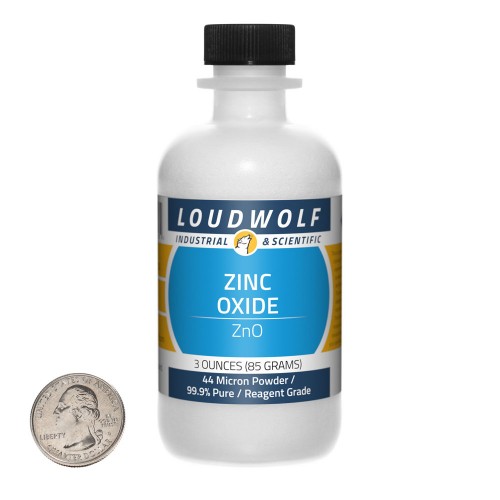 Zinc Oxide - 3 Ounces in 1 Bottle Zinc Oxide - 3 Ounces in 1 Bottle