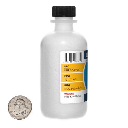 Zinc Oxide - 1.5 Pounds in 8 Bottles