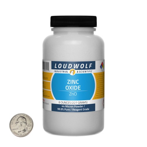 Zinc Oxide - 8 Ounces in 1 Bottle Zinc Oxide - 8 Ounces in 1 Bottle