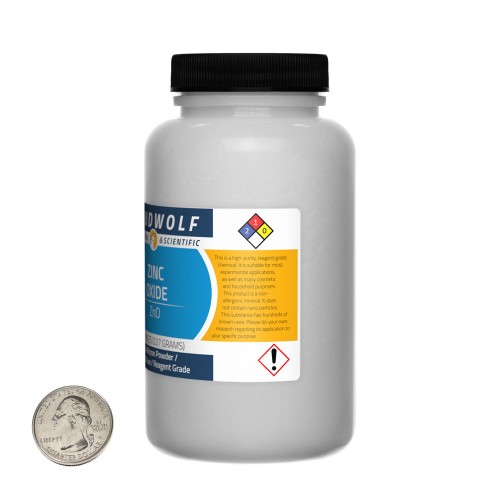 Zinc Oxide - 1.5 Pounds in 3 Bottles